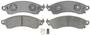 ACDelco Front Ceramic Brake Pads