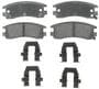 ACDelco Rear Ceramic Brake Pads
