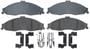 ACDelco Front Ceramic Brake Pads
