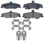 ACDelco Rear Semi-Metallic Brake Pads