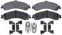 ACDelco Rear Ceramic Brake Pads