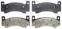 ACDelco Front Semi-Metallic Brake Pads