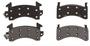 ACDelco Rear Semi-Metallic Brake Pads
