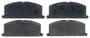 ACDelco Front Semi-Metallic Brake Pads