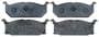 ACDelco Front Semi-Metallic Brake Pads