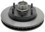 ACDelco Front Brake Rotor And Hub Assembly