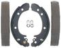 ACDelco 7.870 Inch Bonded Brake Shoes