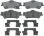 ACDelco Rear Ceramic Brake Pads