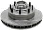 ACDelco Front Brake Rotor And Hub Assembly