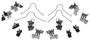 ACDelco Disc Brake Hardware Kit