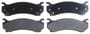 ACDelco Semi-Metallic Brake Pads