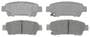 ACDelco Rear Semi-Metallic Brake Pads