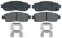 ACDelco Rear Semi-Metallic Brake Pads