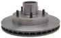 ACDelco Front Brake Rotor And Hub Assembly