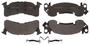 ACDelco Front Semi-Metallic Brake Pads