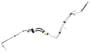 ACDelco 1/4 Inch I.D. 88-1/16, 77-11/16 Inch Long Fuel Feed And Return Line