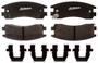 ACDelco Rear Semi-Metallic Brake Pads