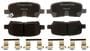 ACDelco Rear Ceramic Brake Pads