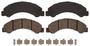 ACDelco Front Semi-Metallic Brake Pads