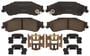 ACDelco Rear Ceramic Brake Pads