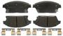 ACDelco Front Ceramic Brake Pads