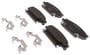 ACDelco Rear Ceramic Brake Pads