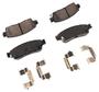 ACDelco Rear Ceramic Brake Pads