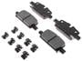 ACDelco Rear Semi-Metallic Brake Pads