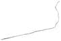 ACDelco 5/16 Inch I.D. 63-1/4 Inch Long Steel Fuel Feed Line