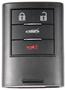 ACDelco Black Keyless Entry/Alarm Remote Transmitter