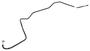 ACDelco Plastic, Steel Vapor Canister Purge Valve Hose