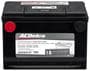 ACDelco Standard Flooded Side Post Battery Group Size 78 670 CCA 110 Minute RC