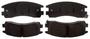 ACDelco Rear Ceramic Brake Pads