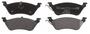 ACDelco Rear Semi-Metallic Brake Pads