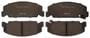 ACDelco Front Ceramic Brake Pads