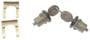 ACDelco Black, Silver Door Lock Cylinder Kit