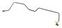 ACDelco 3/8 Inch I.D. 39-11/16 Inch Long Plastic Fuel Feed Line