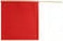 Ancra International 18 X 18 Inch Fluorescent Red Safety Flag