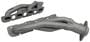 aFe POWER Twisted Steel 304 Stainless Steel Short Tube Header