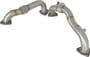 aFe POWER Twisted Steel Stainless Steel Header Up-Pipe