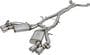 aFe POWER Mach Force-XP 3 Inch Stainless Steel Cat-Back Exhaust System
