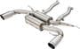 aFe POWER Mach Force-XP 2-1/2 Inch Stainless Steel Axle-Back Exhaust System