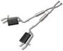 aFe POWER Gemini 2-1/2 Inch 304 Stainless Steel Cat-Back Exhaust System
