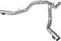 aFe POWER Large Bore-HD 4 Inch Stainless Steel DPF-Back Exhaust System