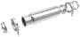 aFe POWER Mach Force-XP 3 Inch Inlet 304 Stainless Steel Exhaust Resonator
