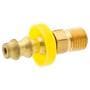 American Grease Stick 1/4 To 3/8-24 Inch Straight Hose Fitting