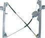 AISIN Passenger Side Manual Window Regulator Assembly