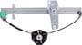 AISIN Driver Side Power Window Regulator