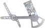 AISIN Driver Side Power Window Regulator