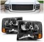 Anzo USA Halogen Headlight Set